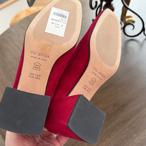 Via Spiga Lara Suede Booties - Picture 8 of 10